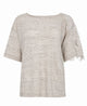 D.exterior Shell Pink Wool Tee Shirt