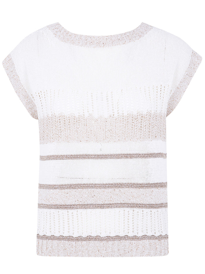 D.exterior Knitwear Boat Neck