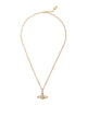 Vivienne Westwood Gold Mini Bas Relief Pendant Necklace
