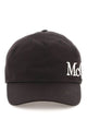 Alexander Mcqueen Black Gabardine Baseball Cap