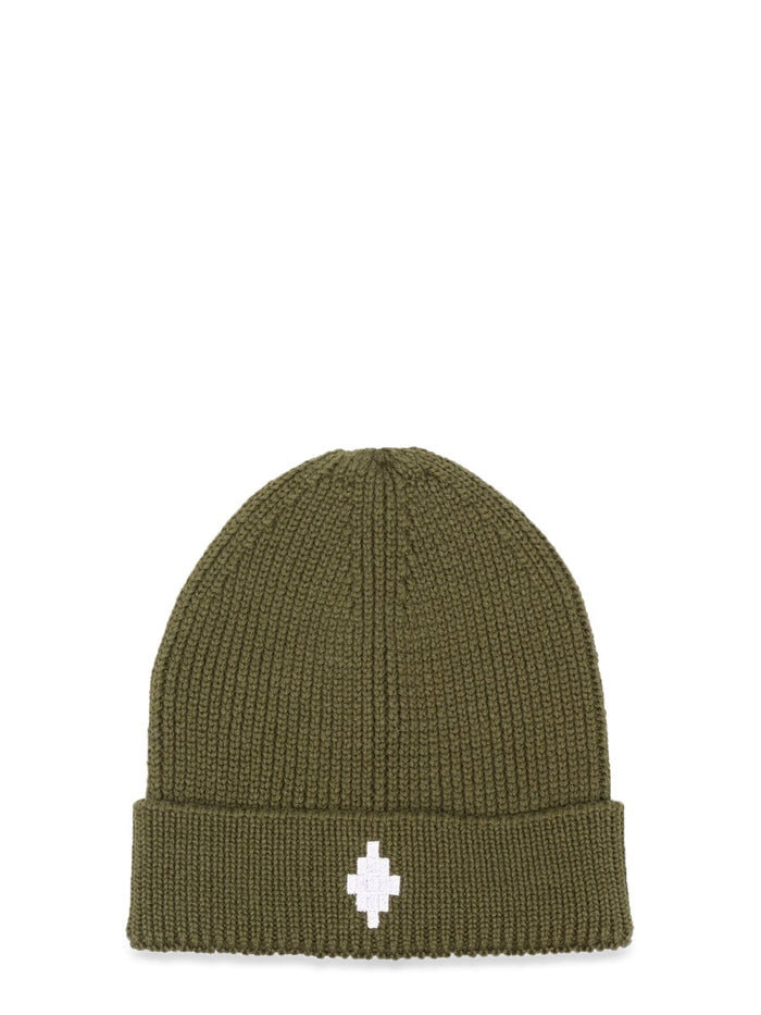 Marcelo Burlon County Of Milan Logo Cross Beanie