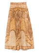 Zimmermann Wanderlust Cotton And Silk Maxi Skirt