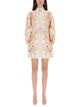 Zimmermann Multicolour Linen Dress