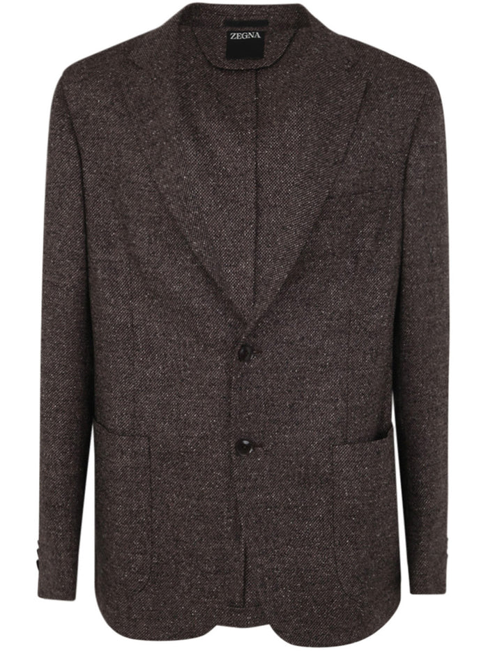 Zegna Wool And Silk Blend Jacket