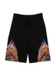 Marcelo Burlon County Of Milan Tempera Wings Sweatshort