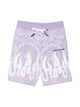 Vision Of Super Lilac Shorts Kids With Bandana Print