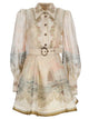 Zimmermann Rebellion Marine Mini Dress