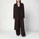 Stella Mccartney Double-Breasted Plum Wool Coat