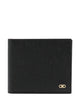 Ferragamo Gancini Hammered Leather Wallet