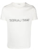Saint Laurent White Cotton T-Shirt