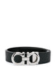 Ferragamo Logo Buckle Leather Belt
