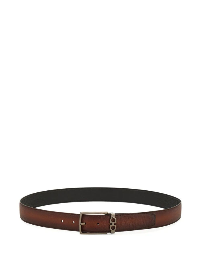 Ferragamo Double Square Belt