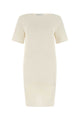 Bottega Veneta Ivory Crochet Dress