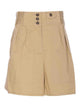 Zimmermann Beige Rebellion Cargo Shorts
