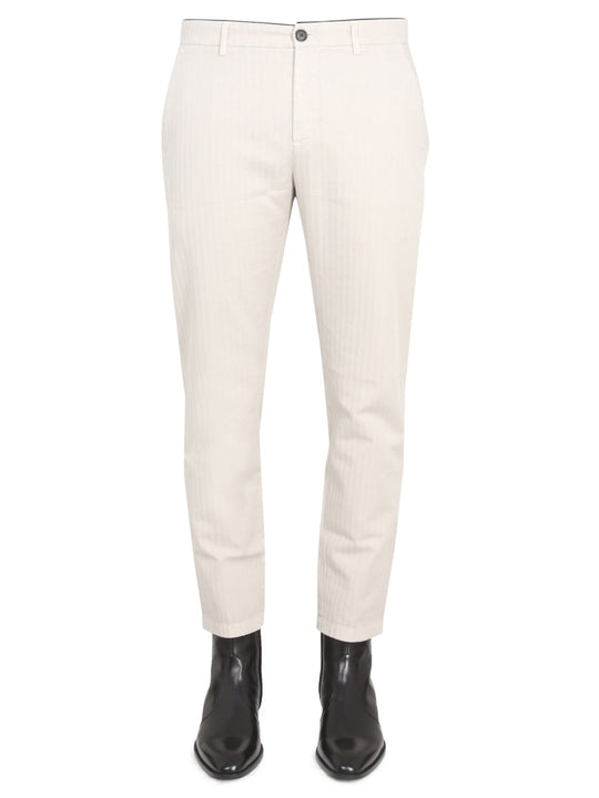 Department Five Pants With Logo Patch