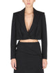 Alexander Mcqueen Cropped Jacket