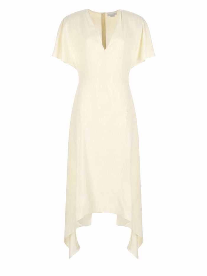 Stella Mccartney Vneck Midi Dress