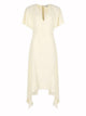 Stella Mccartney Vneck Midi Dress