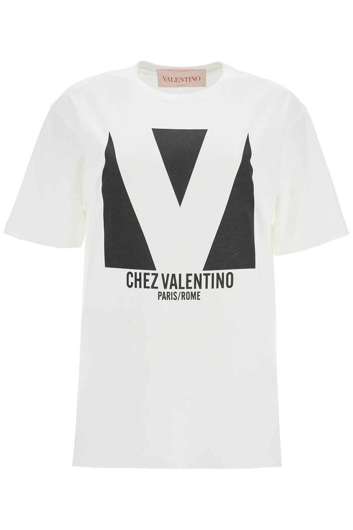 Valentino Garavani White Cotton T-Shirt