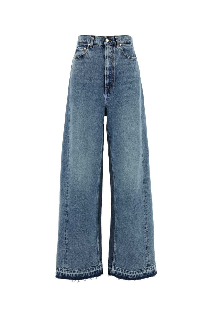 Stella Mccartney Denim Ride-Leg Jeans