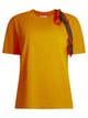 Emilio Pucci Orange Cotton Silk T-Shirt