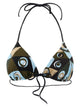 Emilio Pucci Triangle Bikini Top