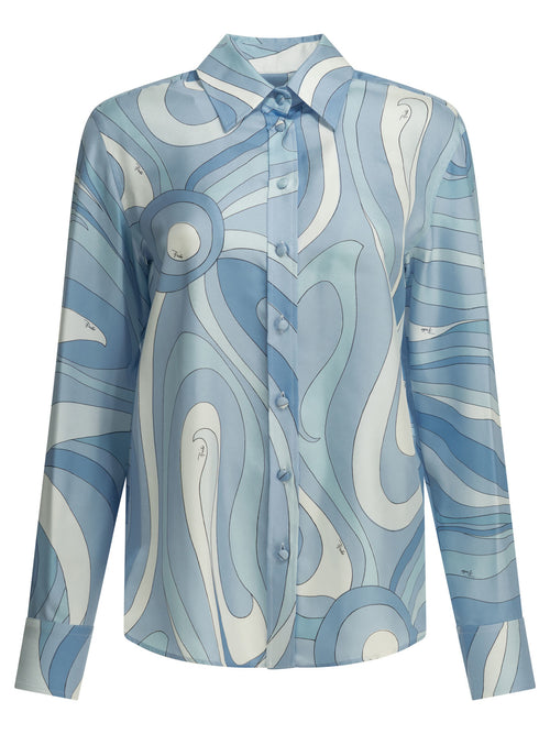 Emilio Pucci "Marmo" Casual Shirt