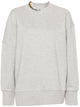 Stella Mccartney Women Grey Cotton Stretch Sweatshirt