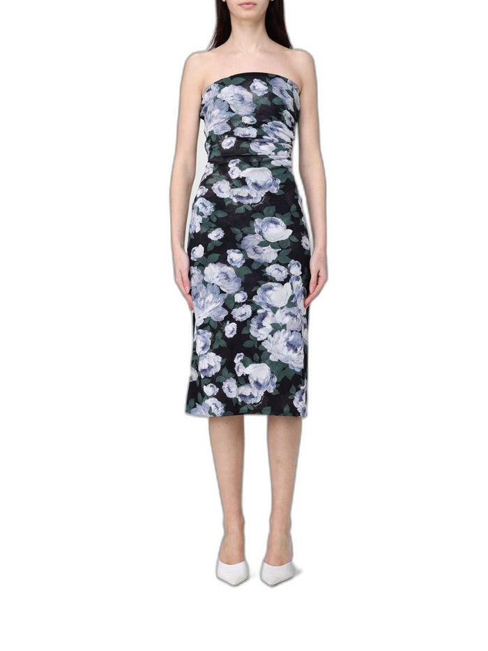 Stella Mccartney Floral Mesh Dress