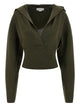 Stella Mccartney Dark Khaki Wool Sweater