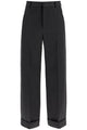 Valentino Garavani Charcoal Wool Pant
