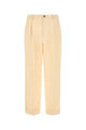 Valentino Garavani Cream Jute Blend Pant
