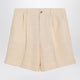 Valentino Garavani Cream Jute Bermuda Shorts