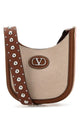 Valentino Garavani Two-Tone Canvas Vlogo Signature Crossbody Bag