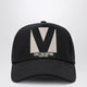 Valentino Garavani Chez Valentino Black Baseball Cap