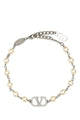 Valentino Vlogo Pearl Bracelet