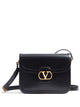 Valentino Garavani Black Leather 9To5 Shoulder Bag
