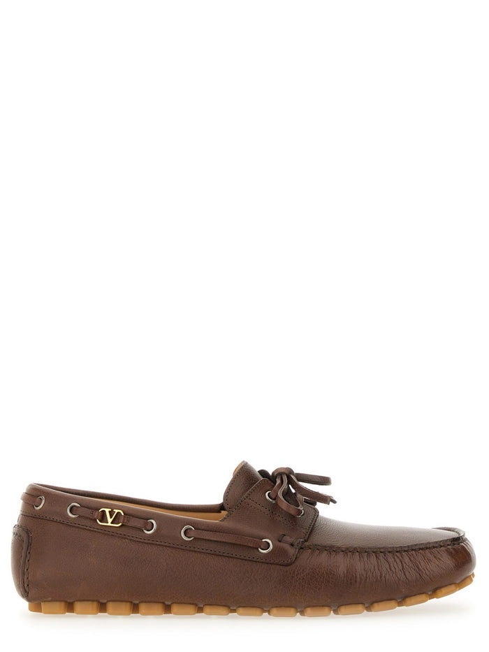 Valentino Garavani Moccasin Vlogo Signature