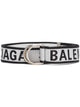 Balenciaga Jacquard Logo D Ring Belt