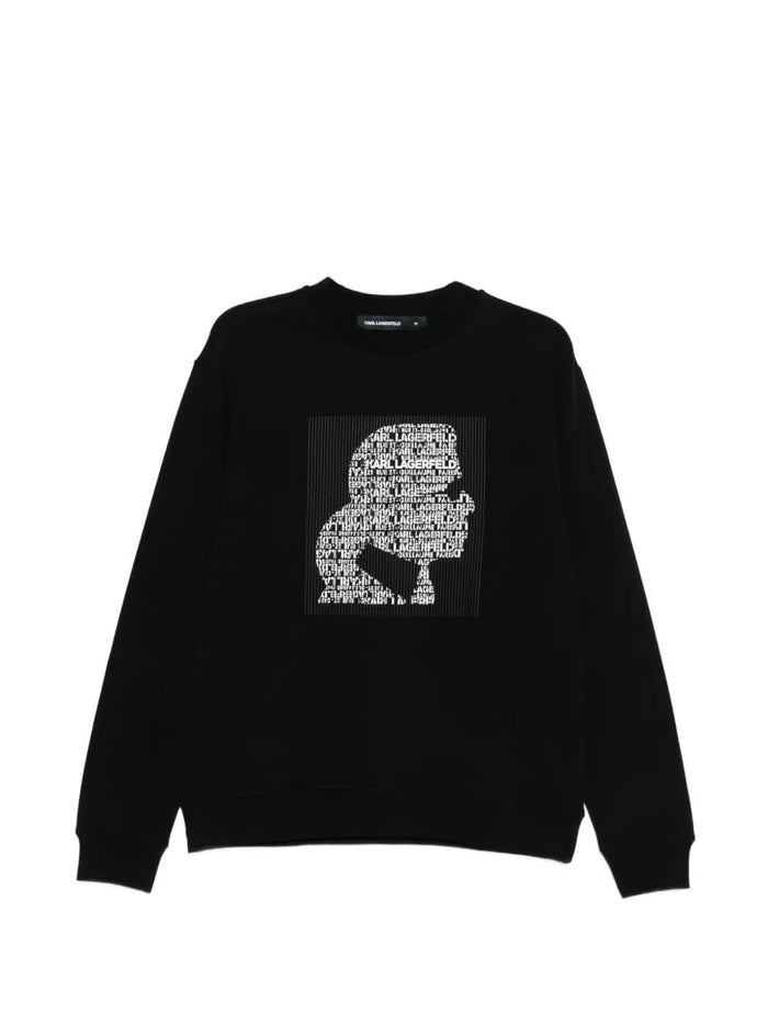 Karl Lagerfeld Karl Lagerfeld Graphic Print Sweater