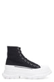Alexander Mcqueen Tread Slick Lace-Up Ankle Boots
