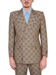 Gucci Maxi Clamp Pattern Cotton Jacket