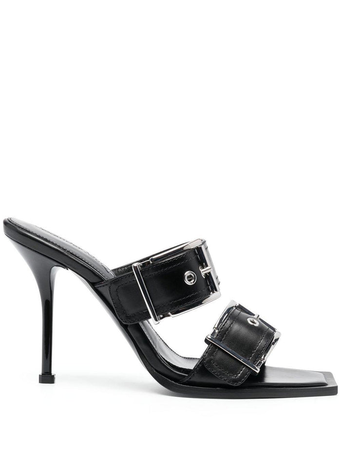 Alexander Mcqueen Sandal Leath S.leath Boxcar/Si