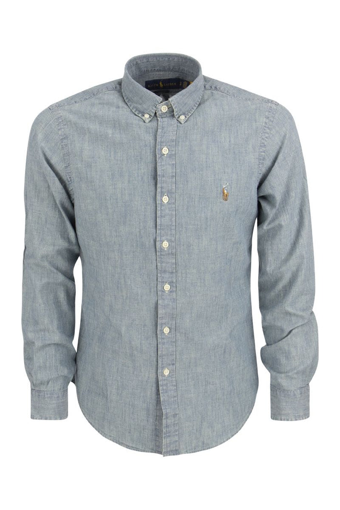 Polo Ralph Lauren Slim-Fit Chambray Shirt