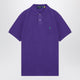 Polo Ralph Lauren Purple Cotton Custom Slimfit Polo Shirt