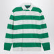 Polo Ralph Lauren White/Green Striped Classic Fit Polo Shirt