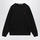 Polo Ralph Lauren Black Cottonblend Crewneck Sweatshirt