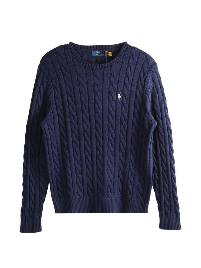 Polo Ralph Lauren Long Sleeves Round Neck Rib Sweater