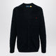 Polo Ralph Lauren Navy Blue Cable-Knit Cotton Cardigan