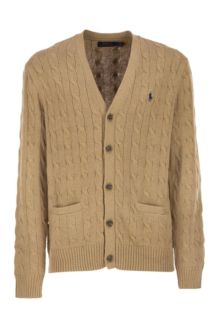 Polo Ralph Lauren Cotton Cable Knit Cardigan